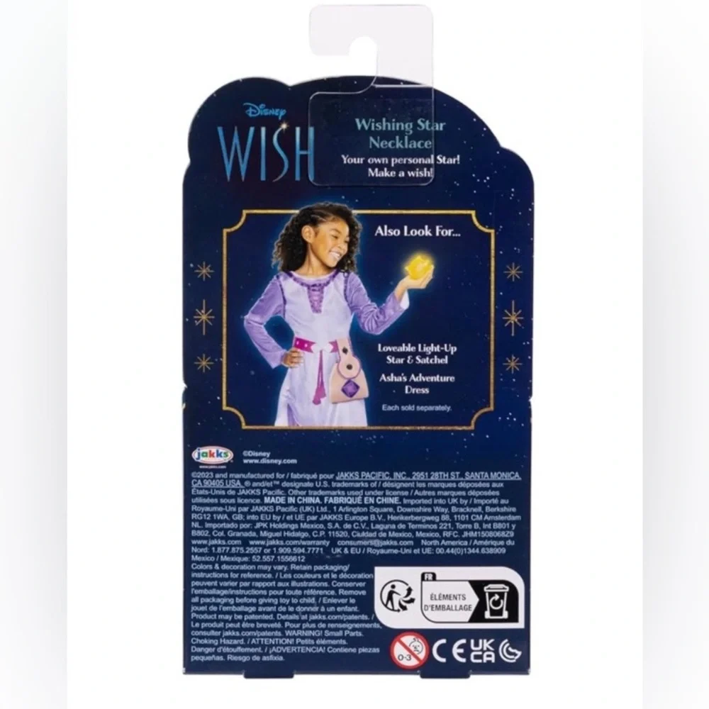 Disney Necklace with Yellow Light-Up Star - Picture 3 of 3